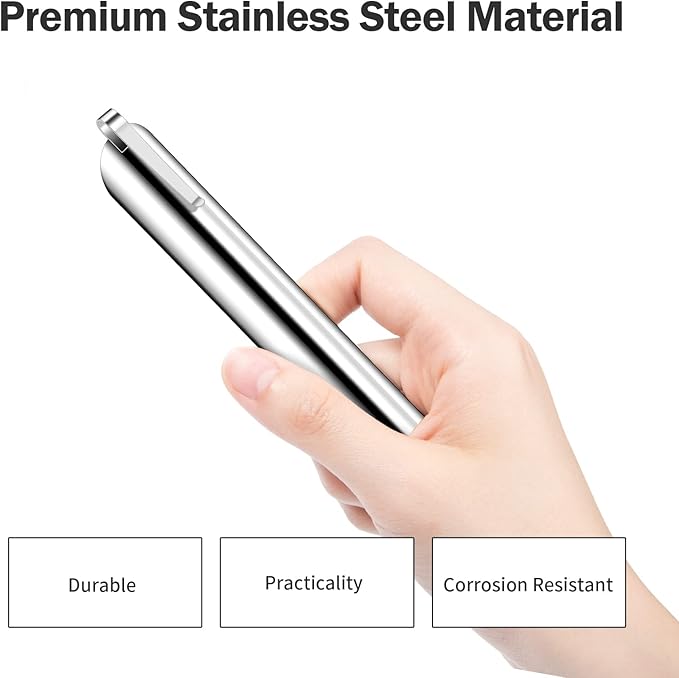 Restaurant Crumb Sweepers, Restaurant Crumb Cleaner, High Quality Stainless Steel Crumb Scraper, Crumber Tool for Waiters, Waitresses and Servers (1 PACK, Silver)