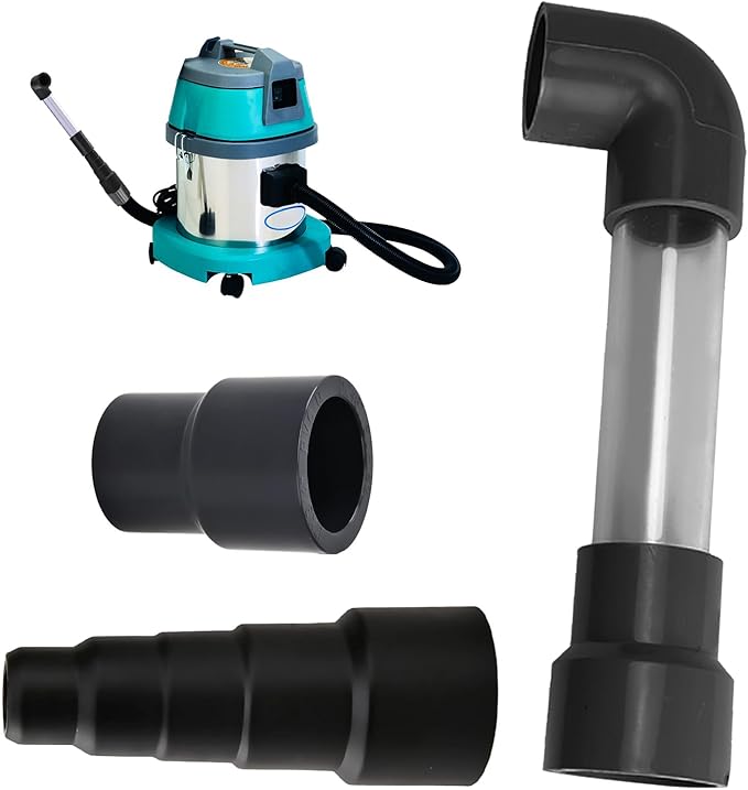 Universal Wet Vac Attachment - AC HVAC Drain Line Unclogger 3/4", 1" Vacuum Adapter to Unclog and Evacuate A/C Drain Lines, Hvac Ac Drain Line Cleaner Tool Vacuum Hose To PVC Pipe Adapter