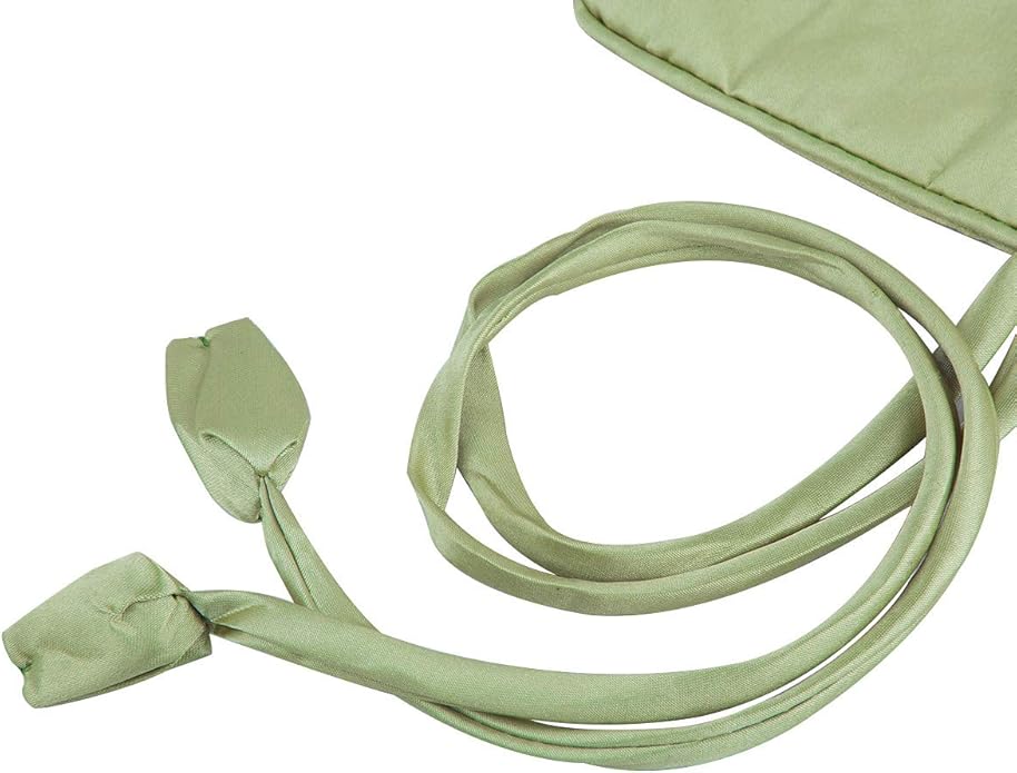 TUMBEELLUWA Embroidery Travel Jewelry Bag Roll Embroidered Flower and Bird Brocade Organizer with Tie Close