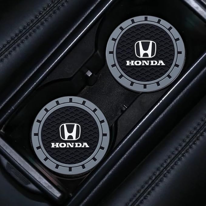 Cup Holder Insert Coaster Fit Honda Accord Civic Fit CRV Pilot EX CR-V EX-L Touring Pilot,Anti Slip Car Cup Coaster Interior Accessories