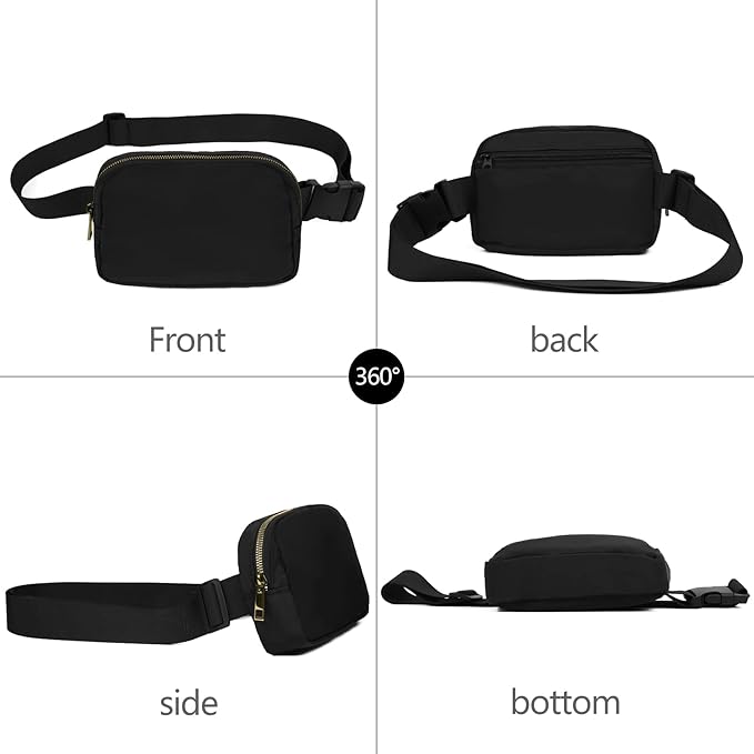 VOROLO Fanny Pack For Women And Men Crossbody Bag Belt Bag with Adjustable Strap Graduation Gifts