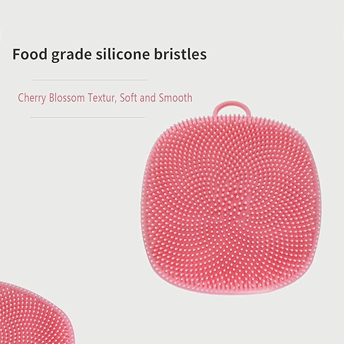 Silicone face Scrubber for Women Facial Cleansing Brush Silicone Face Wash Brush Manual Waterproof Cleansing Skin Care Face Brushes for Cleansing and Exfoliating