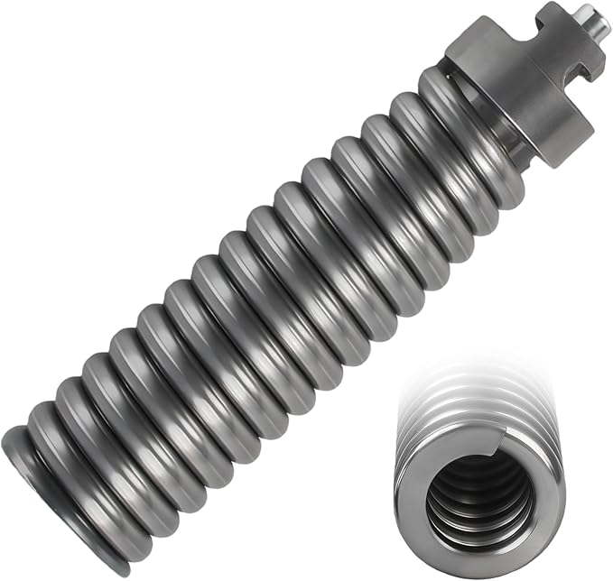 91042 Cable Repair Coupling Suitable for RIDGID Drain Cleaner Fittings, 1/2-Inch IW Sewer Drain Cleaner Snake Cable Repair End Connector Replacement Parts for K-400 Tip Accessories Adapter