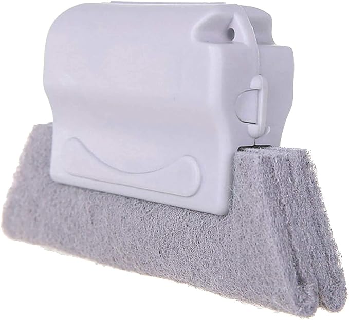 Groove Gap Cloth Window Door Track Multifunctional Cleaning Brush Color: Beige/Gray/Blue (Random Color Matching)3PCS
