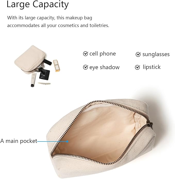 Cosmetic Bags Sleek and Versatile Carryalls for Your Beauty Essentials