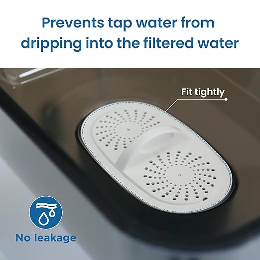 [Original] Waterdrop PF-01A Water Filter Replacement for Waterdrop Pitcher and Dispenser Filtration System, NSF Certified, Reduces Lead, PFAS, PFOA/PFOS, Last Up to 200 Gallons, 3 Pack