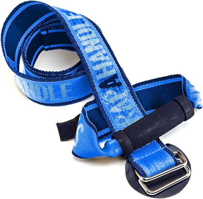 4’ Carry Strap with Handle | 2-Pack | Heavy Duty | Adjustable Belt | Easy, Safe, Secure, Lifting, Moving, Carrying Heavy Boxes | Best Luggage Strap (2pk Strap-A-Handle 4ft. Length, 75lb. Capacity)