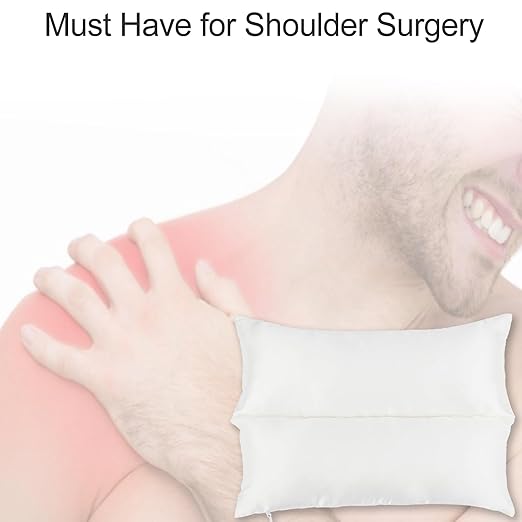 Satin Neck Pad Strap Cushion for Arm Sling Pillow Comfort Support Padding Rotator Cuff Replacement Surgery Elbow Brace Carry Padded Cover Broken Wrist Hand Injury, Ivory