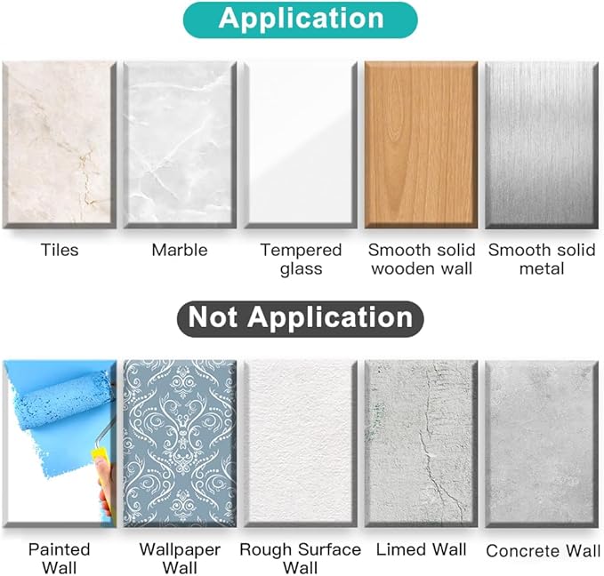MGahyi Paper Towel Holder Wall Mount, Self Adhesive Or Drilling Paper Towel Holder Under Cabinet, 13.2 inch Stainless Steel Kitchen Paper Towel Roll Rack, Bathroom Towel Hanger(Silver, 2*Rectangle)