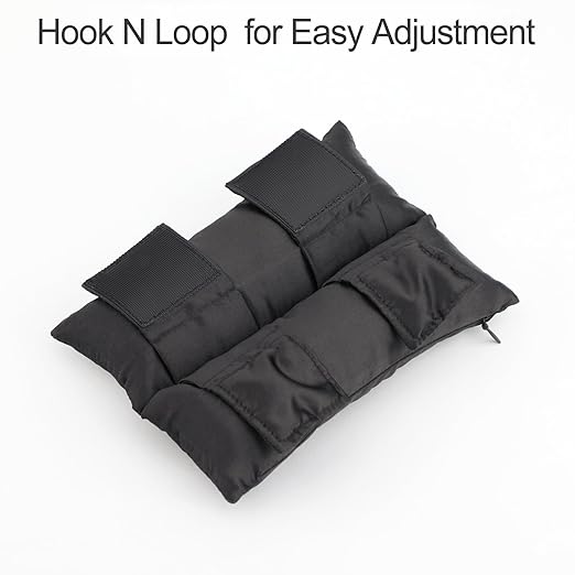 Satin Neck Pad Strap Cushion for Arm Sling Pillow Comfort Support Padding Rotator Cuff Replacemet Surgery Elbow Brace Carry Padded Cover Broken Wrist Hand Injury, Black