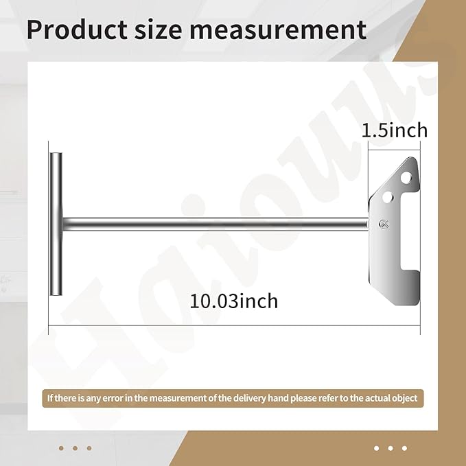 Garbage Disposer Unjamming Wrench Compatible With M-oen Garbage Disposals Garbage Disposal Wrench for Dislodge Jams or Clutter From Above The Sink