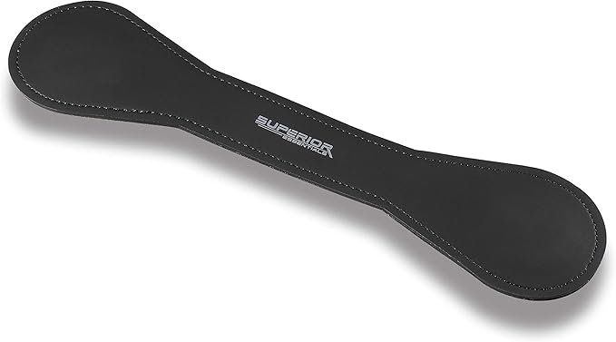 Superior Essentials Leather Bookmark Book Holder - Black Leather Paper Weights for Cookbooks, Textbooks, and Workbooks - Hands-Free Reading with Non-Slip Design and Magnetic Bookmark [1-Pack]