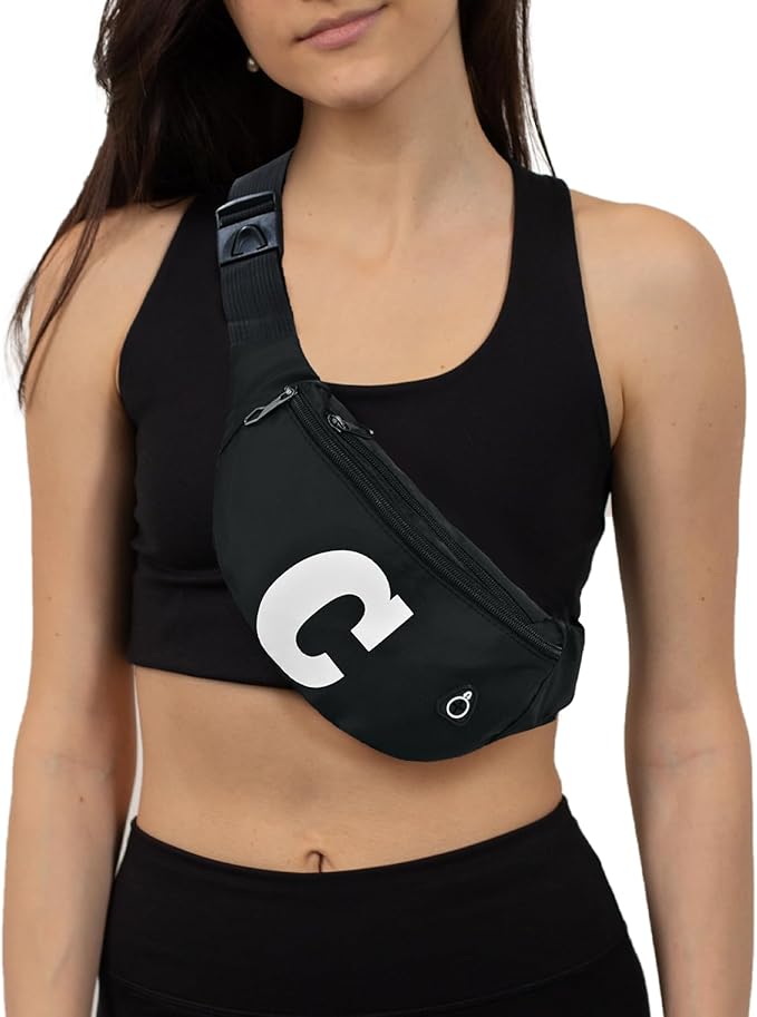 Fanny Packs for Men and Women, Waterproof Sports Waist Pack Bag for Travel Hiking Running Hands-free