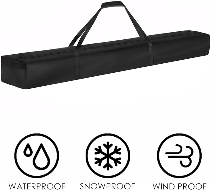 LUEXBOX 67 Inch Patio Umbrella Storage Bag for Outdoor, Nylon Beach Umbrella Folding Cover, Heavy Duty Zipper Travel Carrying Duffle Bag for Sports, Beach