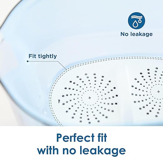 [Original] Waterdrop PF-01A Water Filter Replacement for Waterdrop Pitcher Filtration System, Reduces Lead, PFAS, PFOA/PFOS, Chlorine, Last Up to 3 Months or 200 Gallons, 3 Pack
