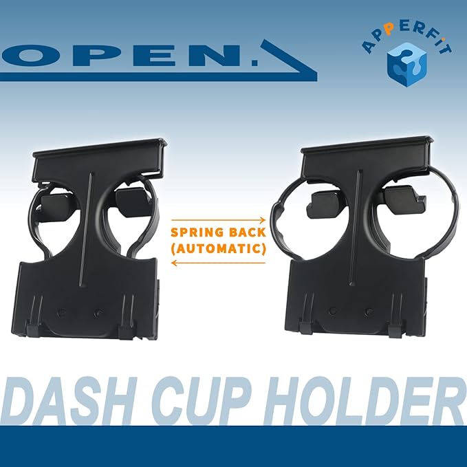 APPERFiT Dash Cup Holder Compatible with Toyota 4Runner 1996 1997 1998 1999 Replaces 55620-35050