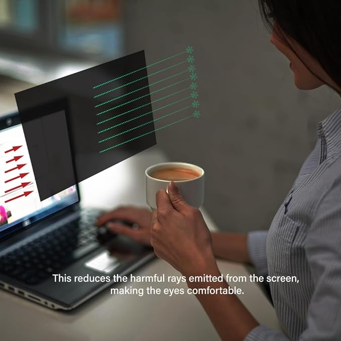 31.5 Inch 16:9 - Computer Privacy Screen Filter for Widescreen Monitor - Anti-Glare - Anti-Scratch Protector Film - Please Measure Carefully