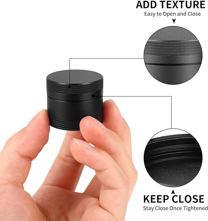 Small Daily Pill Box - Portable Waterproof Metal Pill Case for Pocket or Purse Aluminium Alloy Round Travel Pill Container Medicine Vitamin Organizer Unique Gift