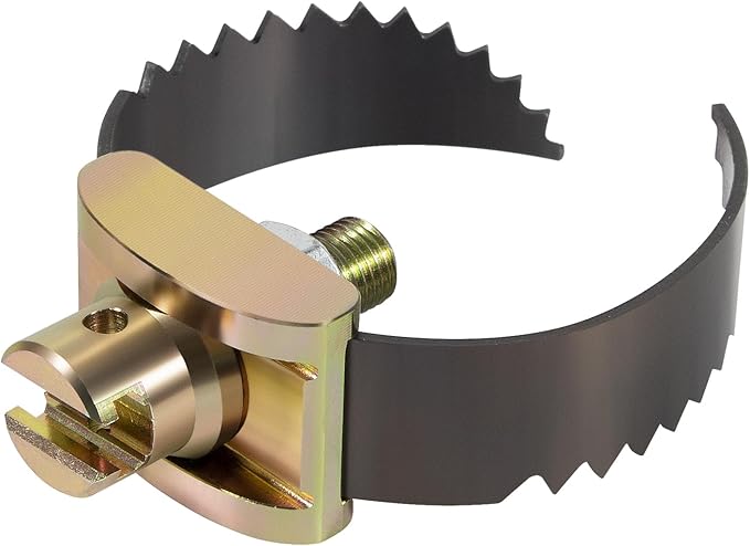 52817 T-231 2-1/2" Heavy Duty C Cutter Cable Coupling Drain Cleaning Tool Fits for C-4 C-6 C-7 C-8 C-9 Ridgid Sectional Cables, Compatible with K-40 K-45 K-50 K-3800 Drain Cleaning Machines