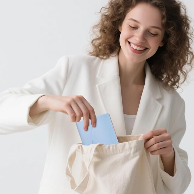 Y YOMA 4 Pack Coupon Organizer with 13 Pocket | Plastic Travel-Friendly Accordion Receipt Holder 10” x5.5” Expanding Folder for Small Bill Business Cards Tax Item Ticket, Pastel Design