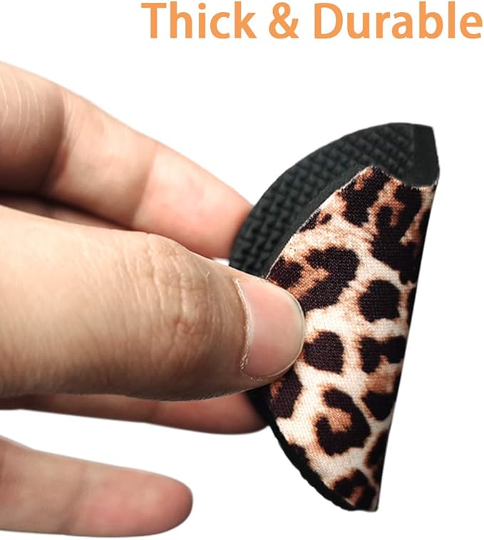 2 Pack Car Coasters for Drinks - 2.75 Inch Cute Cup Holder Coasters for Women, Removable Absorbent Coaster, Interior Accessories for Women & Girls (Yellow Leopard)
