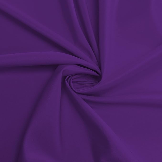 sancua Rectangle Tablecloth - 70 x 70 Inch - Stain and Wrinkle Resistant Washable Polyester Table Cloth, Decorative Fabric Table Cover for Dining Tables, Buffet Parties and Camping, Purple