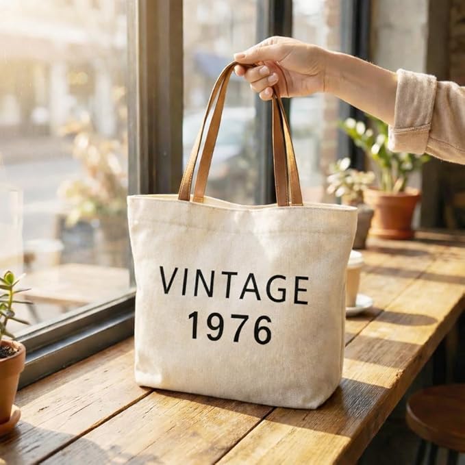 50th Birthday Gifts for Her,50th Birthday Gifts for Women,Gift for 50 Year Old Woman,50th Vinatge Bag Gift for Women