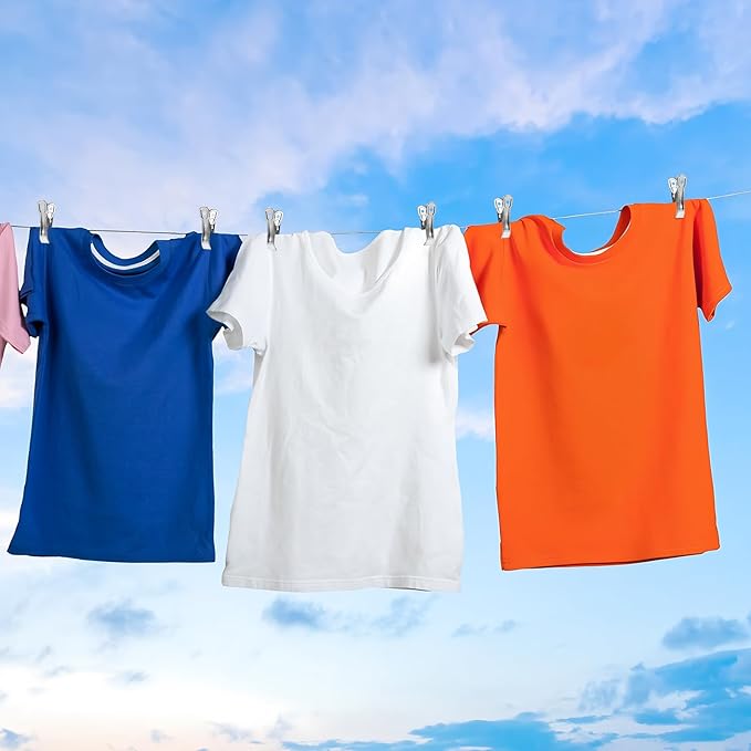 40 PCS Stainless Steel Garden Clips, Heavy Duty Greenhouse Clamps for Netting, Strong Grip to Secure Shade Cloth or Plant Cover on Garden or Greenhouse Hoops