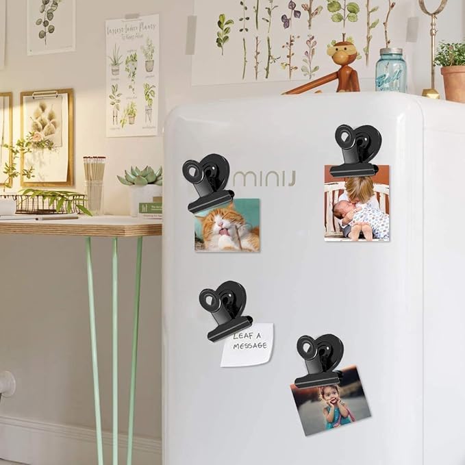 VNDUEEY 500 Pack Fridge Magnets Refrigerator Magnets, Strong Magnetic Clips Heavy Duty, Magnet Clips For Whiteboard , Magnets For Fridge Locker Office Accessories, Classroom Teacher Supplies