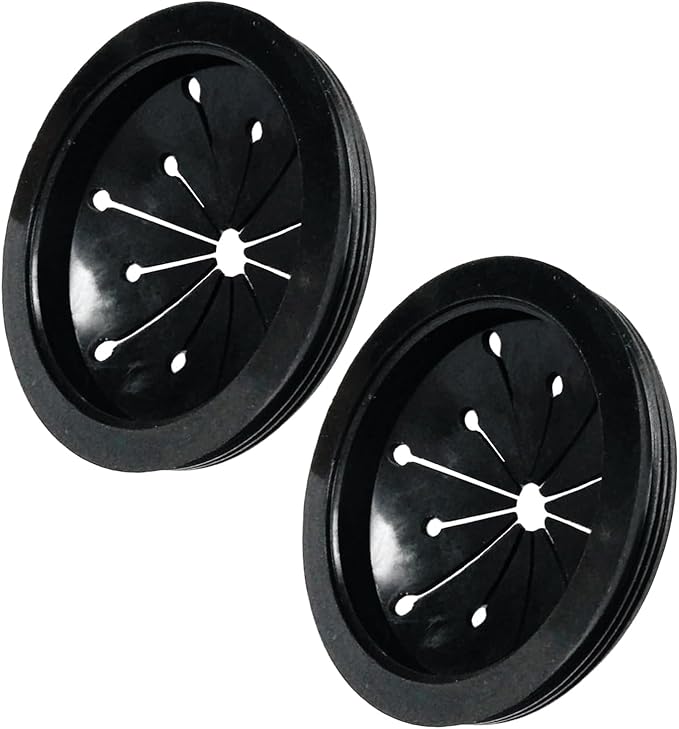 2 Pack Garbage Disposal Splash Guard Sink Baffle Disposal,3-1/8” Food Waste Disposer Accessories,Suitable for Whirlaway, Waste King, Sinkmaster & GE Models