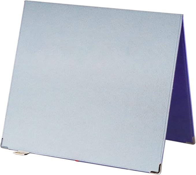 CHEFAN Foldable Felt Board for Toddlers, Freestanding Flannel Board for Kids, Preschool Classroom and Daycare Storytelling Use, Compatible with Felt Set, Large Blue