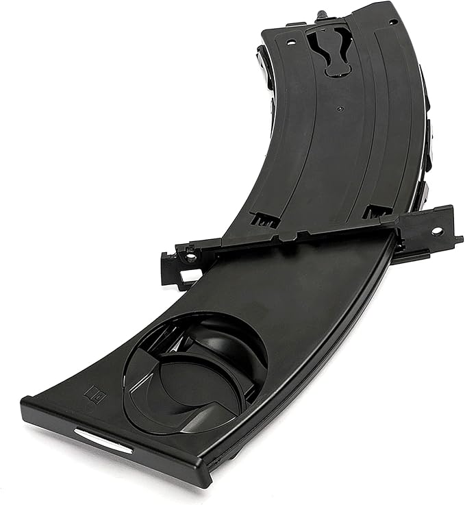 Dashboard Cup Holder Replacement for 2006-2013 BMW E90 E91 E92 E93 325i 325xi 328i 328xi 330i 330xi 335d 335i 335i3 335xi M3, Fit Front Left and Black, Replaces 51459173463