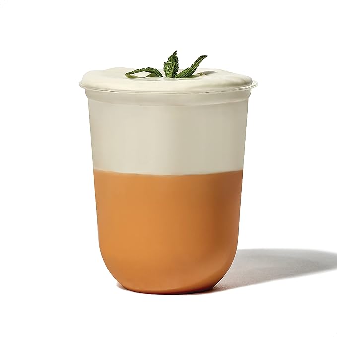 TOSSWARE NATURAL 16oz Arc - Plant Based 98mm Clear Cold Cups - Plastic Alternative for Parties, Bachelorettes, Weddings - Recyclable - Set of 500