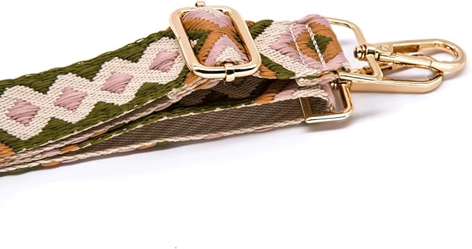 S&loyoe Purse Straps Replacement Crossbody Bag Strap Adjustable Wide Guitar Straps for Handbags 1.5inch