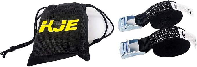 1500 lbs 1" x 2' Tie Down Straps, 2 Pack Adjustable Lashing Straps Ratchet Straps Heavy Duty Ratchet Tie Down Straps Cargo Straps with Cam Buckle Suitable for Carrying Various Cargo or Luggage