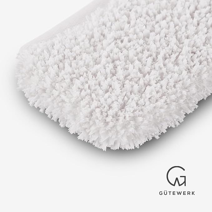 GÜTEWERK 2× Microfiber Cloths – Accessory for 11" Squeegee – Lint-Free, Streak-Free Cleaning for Car, Home, Kitchen, Windows & Glass – Cloths Only, Squeegee NOT Included