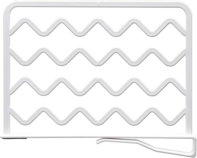 CY craft 8 PCS Shelf Divider,Thickened Wood Shelf Dividers,White Plastic Closet Shelf Separators Clothing Organizer Perfect for Bedroom Shelving Organization and Kitchen Cabinet Shelf Storage
