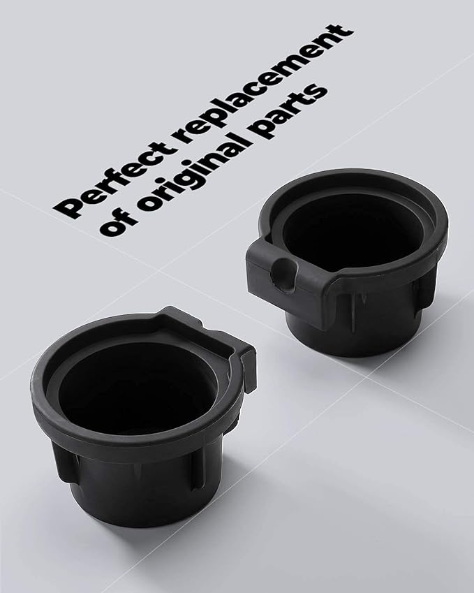JOYTUTUS Cup Holder Insert 2 Pack Replacement Compatible with Frontier 2005-2019 Pathfinder Center Console Cup Holder Insert 2005-2012 Xterra 2005-2015 96975-EA000 96975-ZS00A