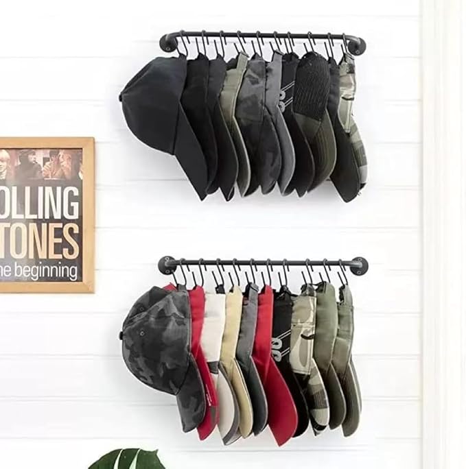 10 Pack 4.7 Inches Extra Large S Shape Hooks Heavy-Duty Metal Hanging Hooks Apply Kitchenware Bathroom Utensils Plants Towels Gardening Multiple uses Tools(Black)