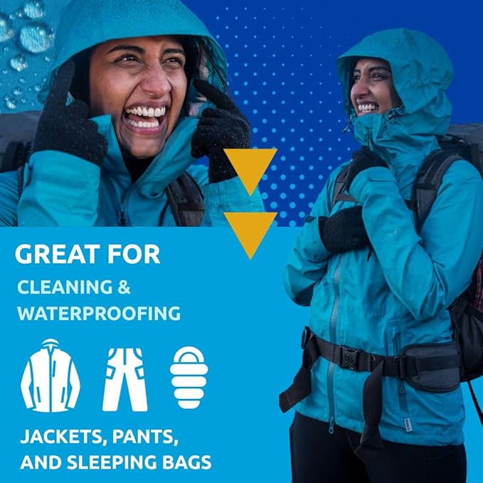 Nikwax Hardshell Cleaning & Waterproofing Duo-Pack