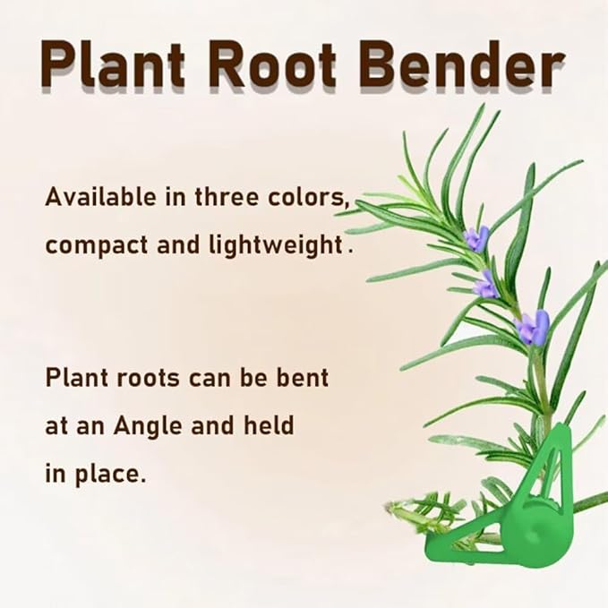 30Pcs Plant Stem Trainer Low Stress Training Clips Stem Bender Clips for Climbing Adjustable Bud Clips Plant Bender Plant Training Clips Plant Root Bender for Gardening Green