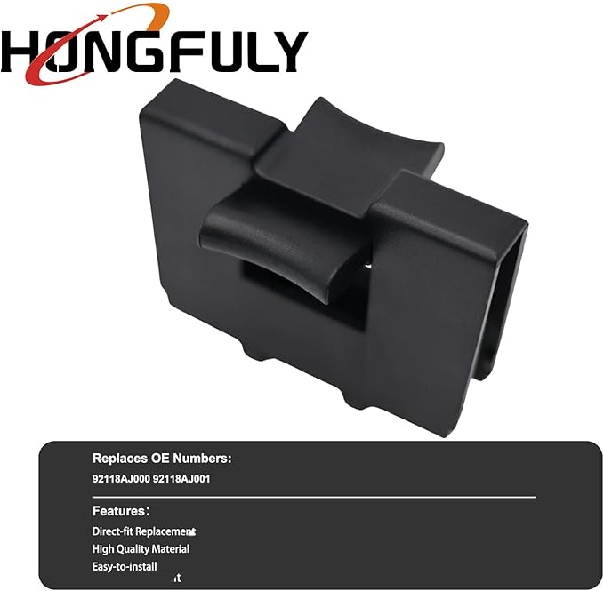Cup Holder Divider Compatible with Subaru Forester 2014 2015 2016 2017 2018 2019 Year, 92118AJ000 92118AJ001 Black