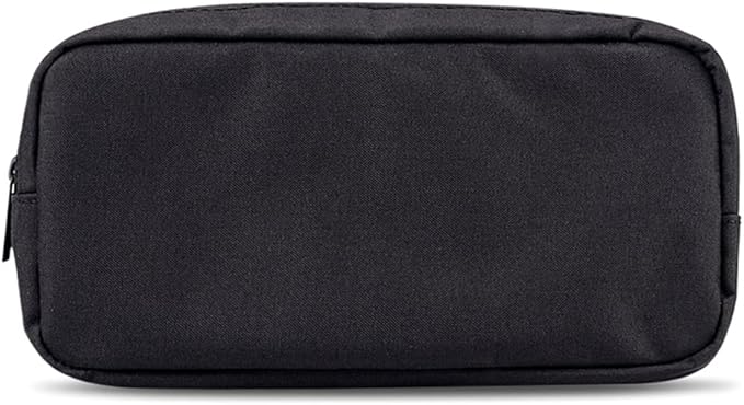 Universal Electronics/Accessories Soft Carrying Case Bag, Durable & Light-weight,Suitable for Out-going, Business, Travel and Cosmetics Kit (Big-Black)