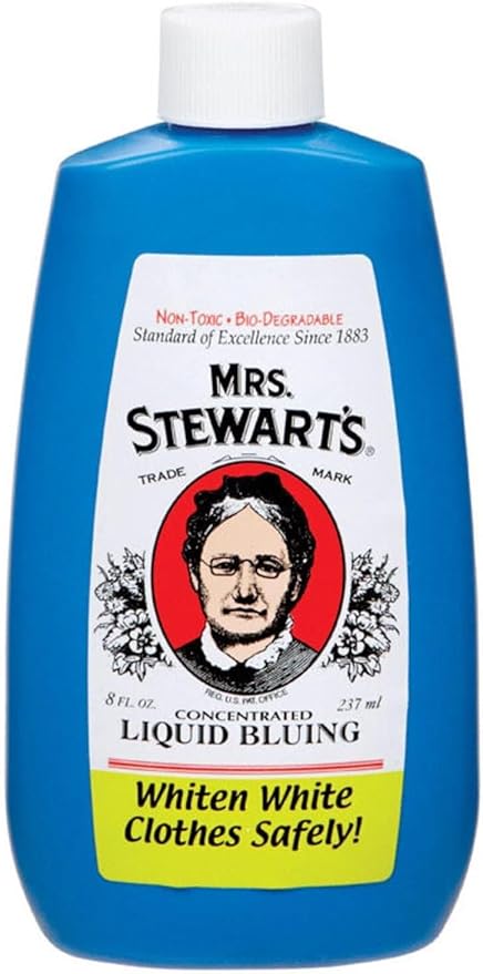 Mrs. Stewart's Concentrated liquid bluing , 8 ounce (Pack of 2)