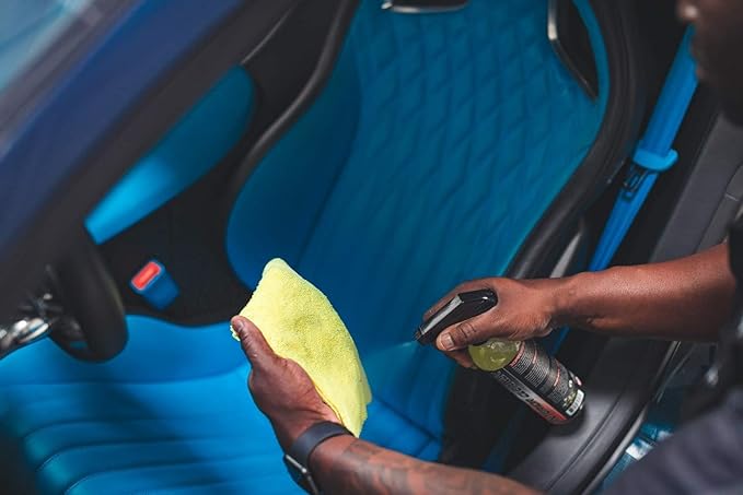 P & S PROFESSIONAL DETAIL PRODUCTS Xpress Interior Cleaner – Safe for Leather, Vinyl, Plastic & More, Removes Dirt, Grease & Oil, No Residue, Fresh Scent, No Dilution Needed - 16 Oz.