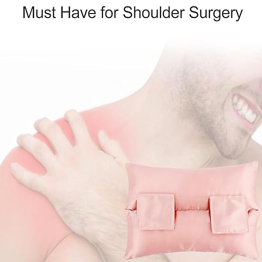 Satin Neck Pad Strap Cushion for Arm Sling Pillow Comfort Support Padding Rotator Cuff Replacemet Surgery Elbow Brace Carry Padded Cover Broken Wrist Hand Injury, Coral