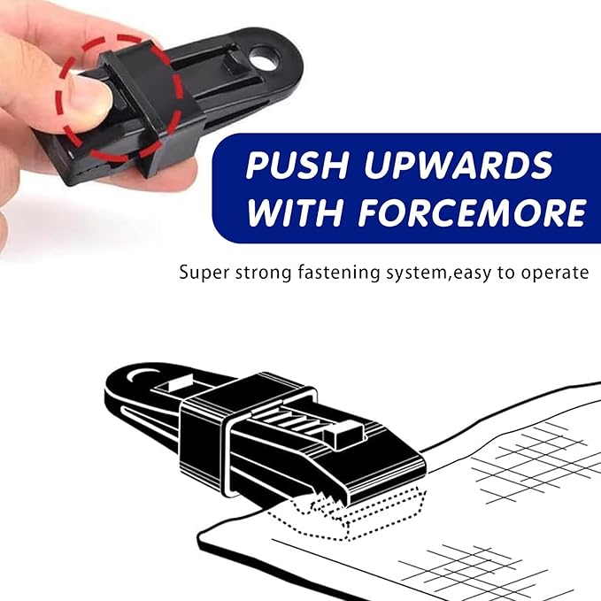 2 PCS Car Wind Protector Cover Gust Straps, 5.08ft Wear-Resistant Automotives Tensile Strap with 4 Windproof Clip, Universal for Most Cars (White)