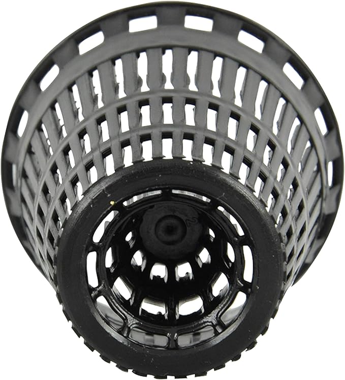 Danco, Inc. 10739 Hair Catcher Baskets, Black, 3 Count