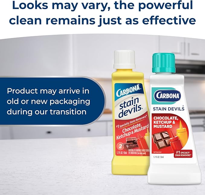 Carbona Stain Devils Spot Remover For Ketchup, Mustard And Chocolates 1.7 Oz