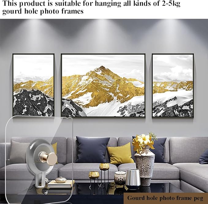 12 PCS Wall Mounted Replacement Sticky Pads for Kitchen Bathroom Shower Caddy Organizer Rack Holder Nail Free Adhesive Hooks (No Trace Nails)